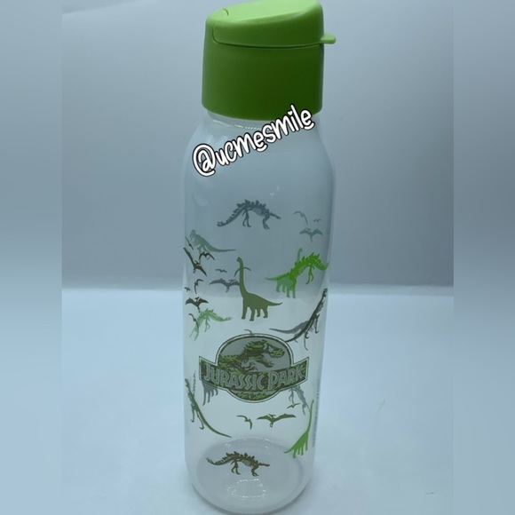 Limited Edition Tupperware Eco Universal Studios Jurassic Park Water Bottle - Picture 3 of 5